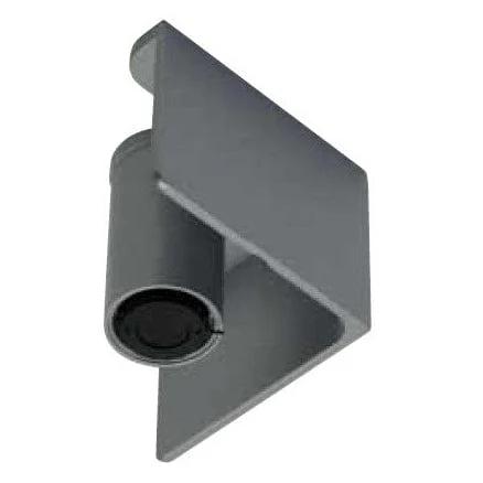 2-3/8" (60 mm) Adjustable Contemporary Furniture Leg Dark Brown